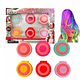 Kit 6 Tizas En Polvo Para Cabello Juego Para Niñas - Miniatura 2