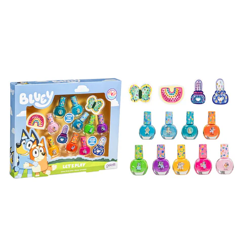 Bluey Set De Belleza Niña Juego Infantil Esmaltes