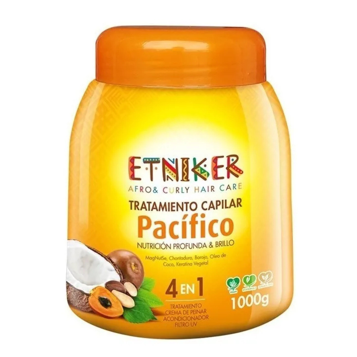 Tratamiento Capilar Pacífico Etniker-nutrición Profunda & Brillo 1