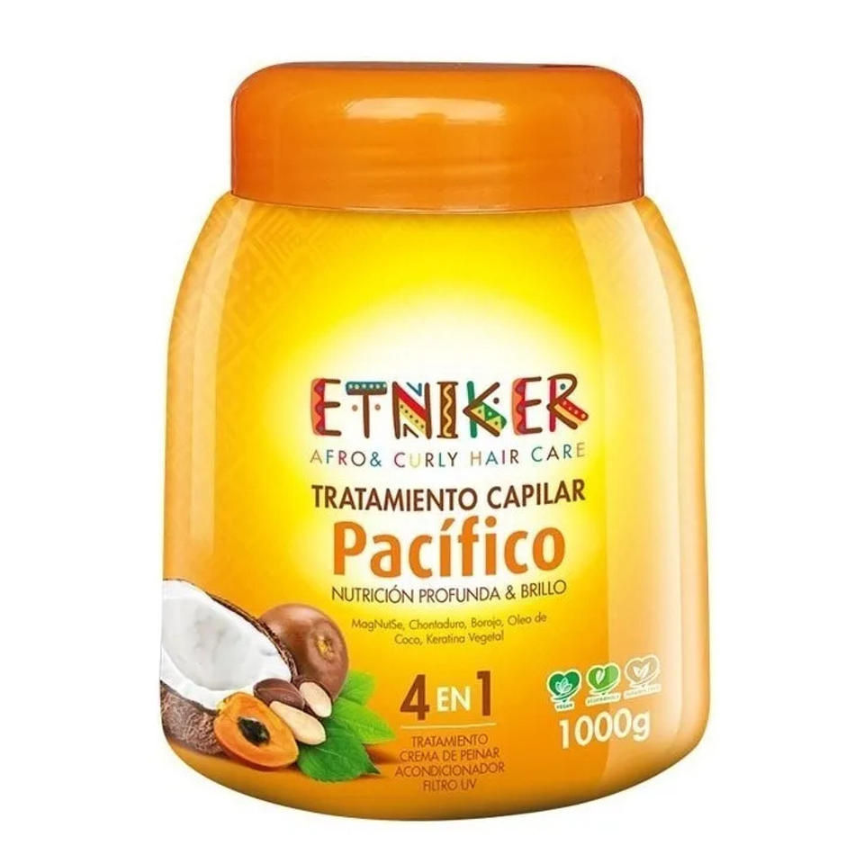 Tratamiento Capilar Pacífico Etniker-nutrición Profunda & Brillo 1