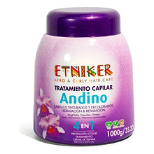 Tratamiento Capilar Andino Etniker Rizos Rulos Ondulado