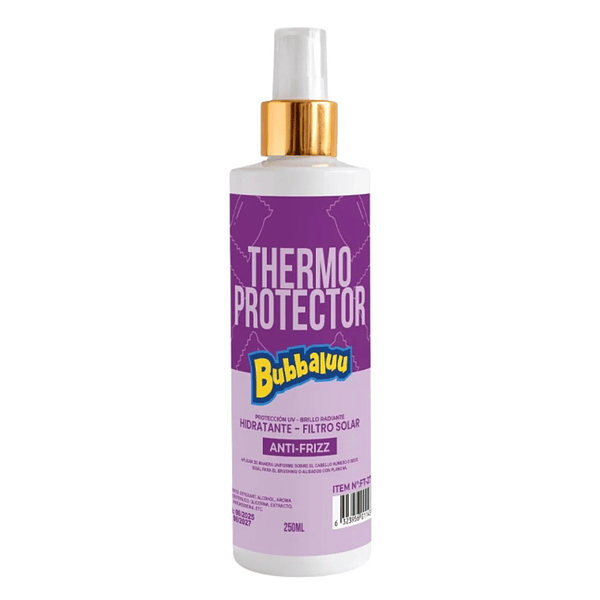  Protector Termico Capilar Hidratante Antifriz 250ml Bubbaluu Uva