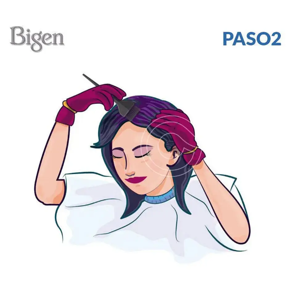 Tinte Permanente Polvo Mujer 57 Negro Suave Bigen 4