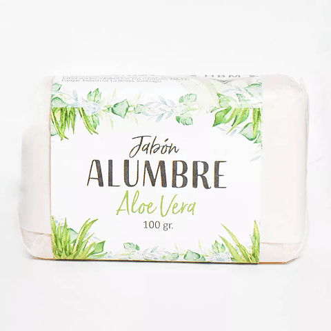 Jabón De Alumbre Potásico Y Aloe Vera