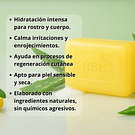 Jabón De Alumbre Potásico Y Aloe Vera