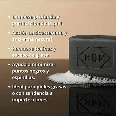 Jabon De Piedra De Alumbre Con Carbon Activo Y Arbol De Te