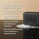 Jabon De Piedra De Alumbre Con Carbon Activo Y Arbol De Te