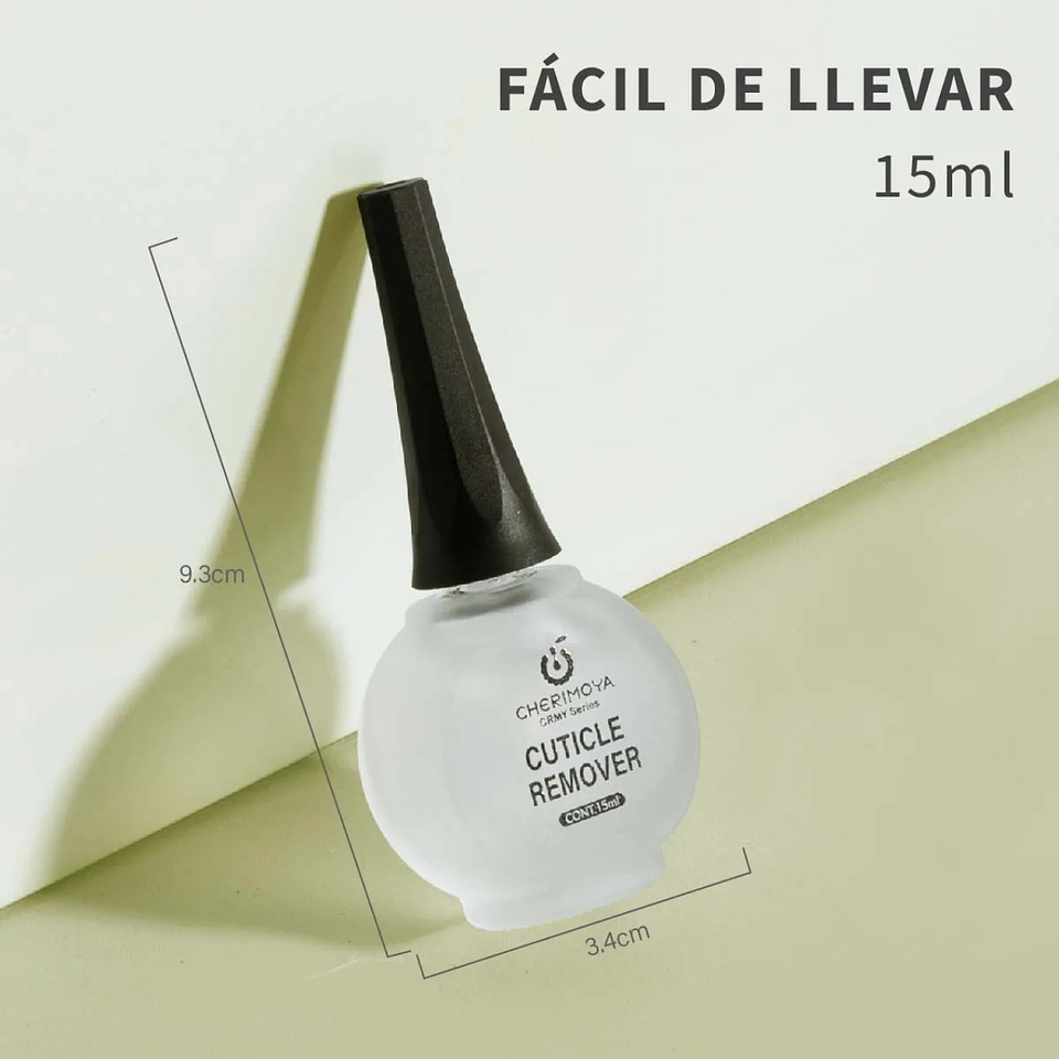 Removedor De Cuticulas Gel 15ml Cherimoya 3