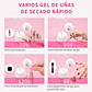 Lampara Uv Uñas Soft Gel 18w Flor De Loto - Cherimoya - Miniatura 4