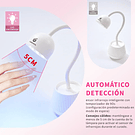 Lampara Uv Uñas Soft Gel 18w Flor De Loto - Cherimoya