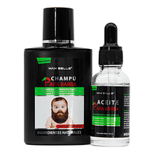 Tratamiento Barba Perfecta: Shampoo + Aceite Nutritivo