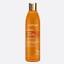 Shampoo Kativa Post Alisado Brasileño 355 Ml