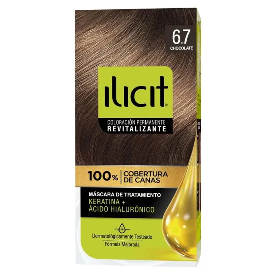 Tintura Ilicit 6/7 Tinte Cabello Chocolate 6.7 1