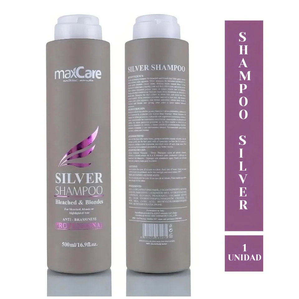 Shampoo Violeta Brillante Sin Sulfato Maxcare - 500ml 3