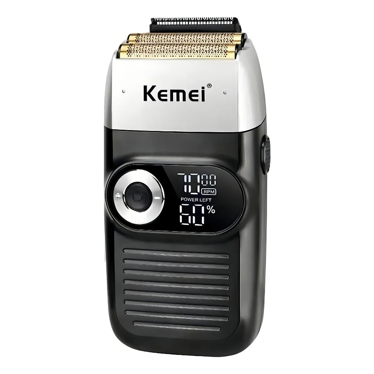 Máquina Afeitadora Kemei Km-2026 Negra Negro 1