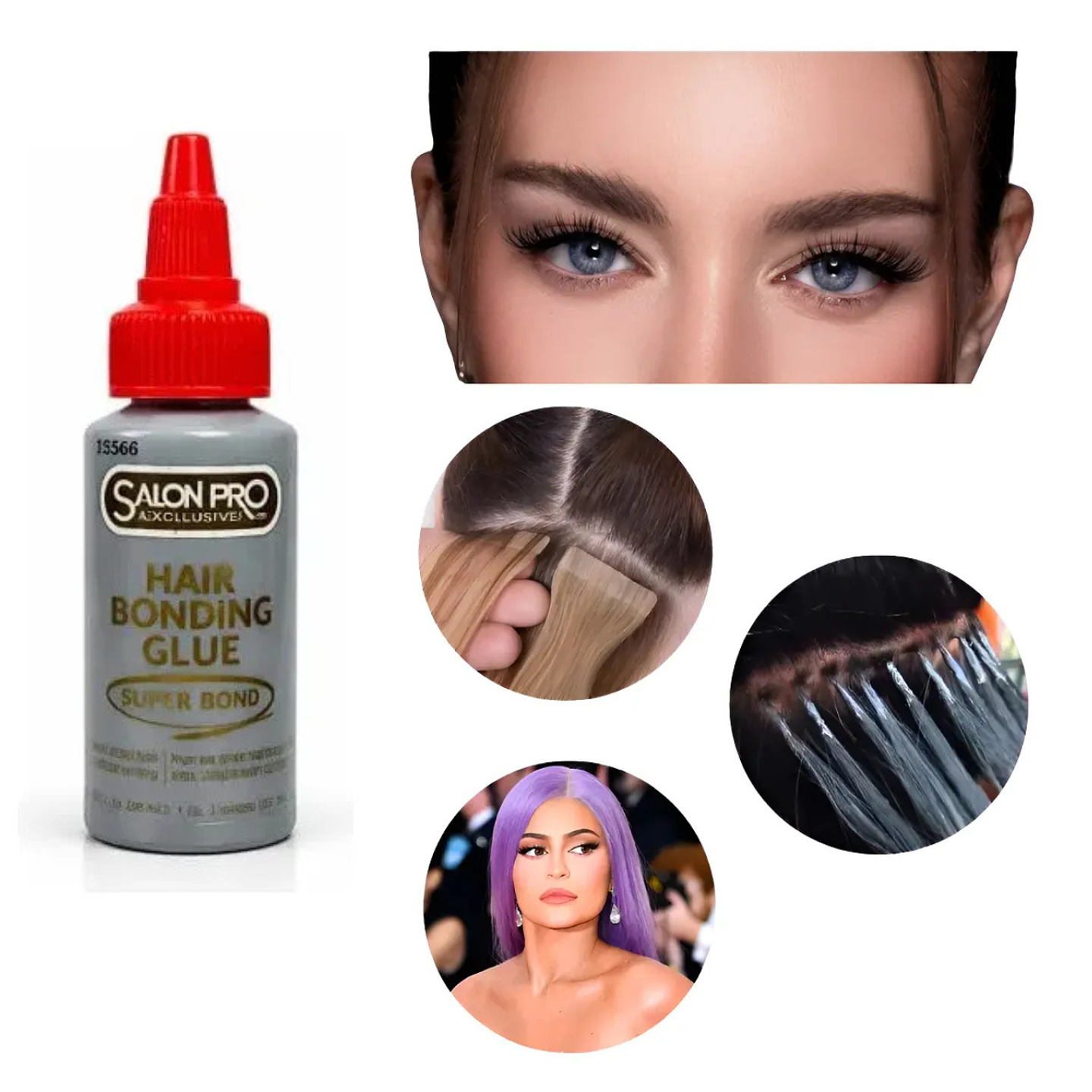 Pegamento Para Pestañas Salon Pro Original 3