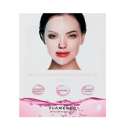 Macarilla Facial con Calageno y B5 Flamenco