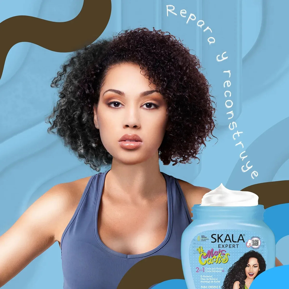 Mascara Skala Hidratación 2 En 1 Mais Cachos 1000g 6