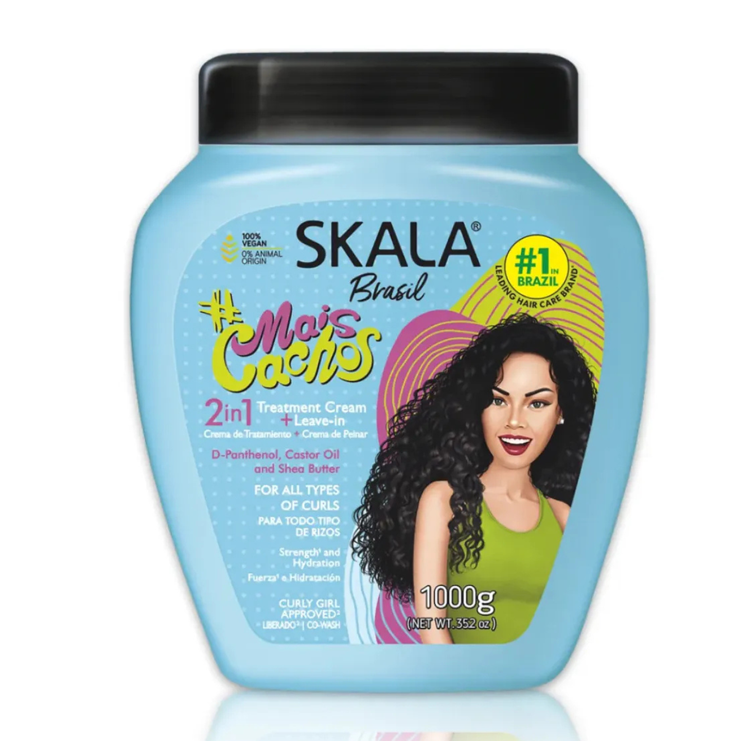 Mascara Skala Hidratación 2 En 1 Mais Cachos 1000g 1