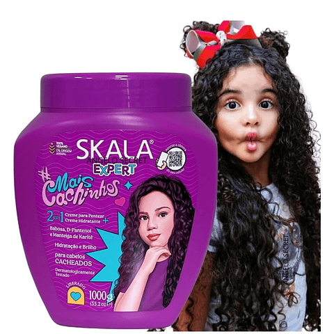 Skala Expert Mascara Capilar Mais Cachinhos 2 En 1 1000 G