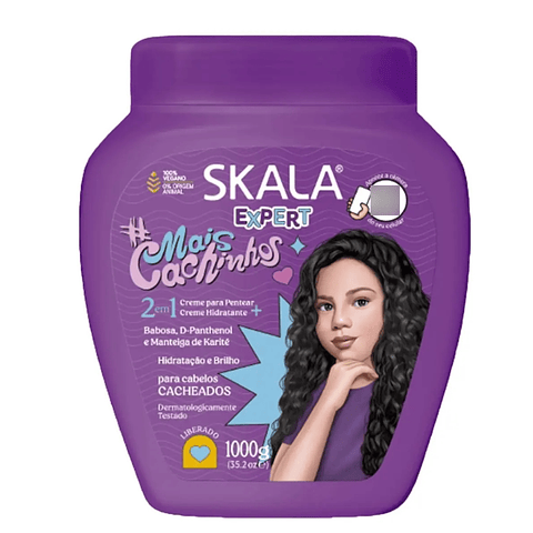 Skala Expert Mascara Capilar Mais Cachinhos 2 En 1 1000 G