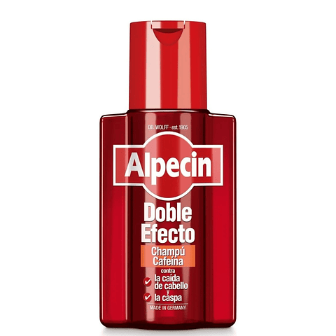 Shampoo Alpecin Contra Caída Cabello Y Caspa Cafeína 