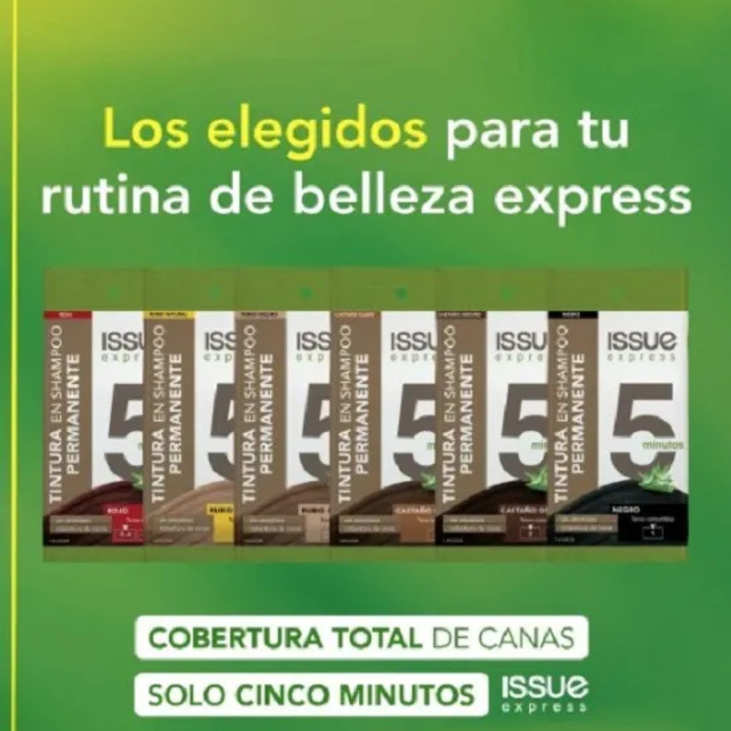 Tintura En Shampoo Issue Express 5 Minutos Rubio Oscuro 3