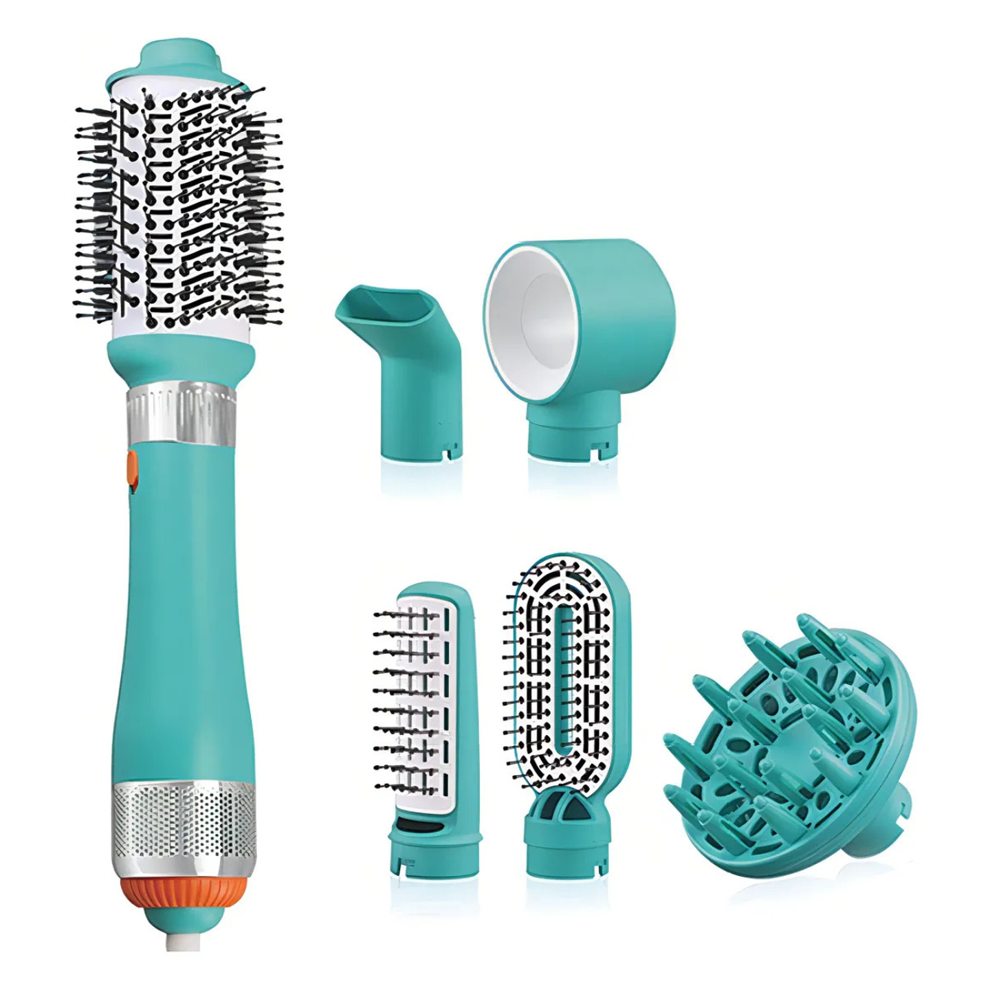 Cepillo Alisador Secador Voluminizador 6 En 1 Enzo 3