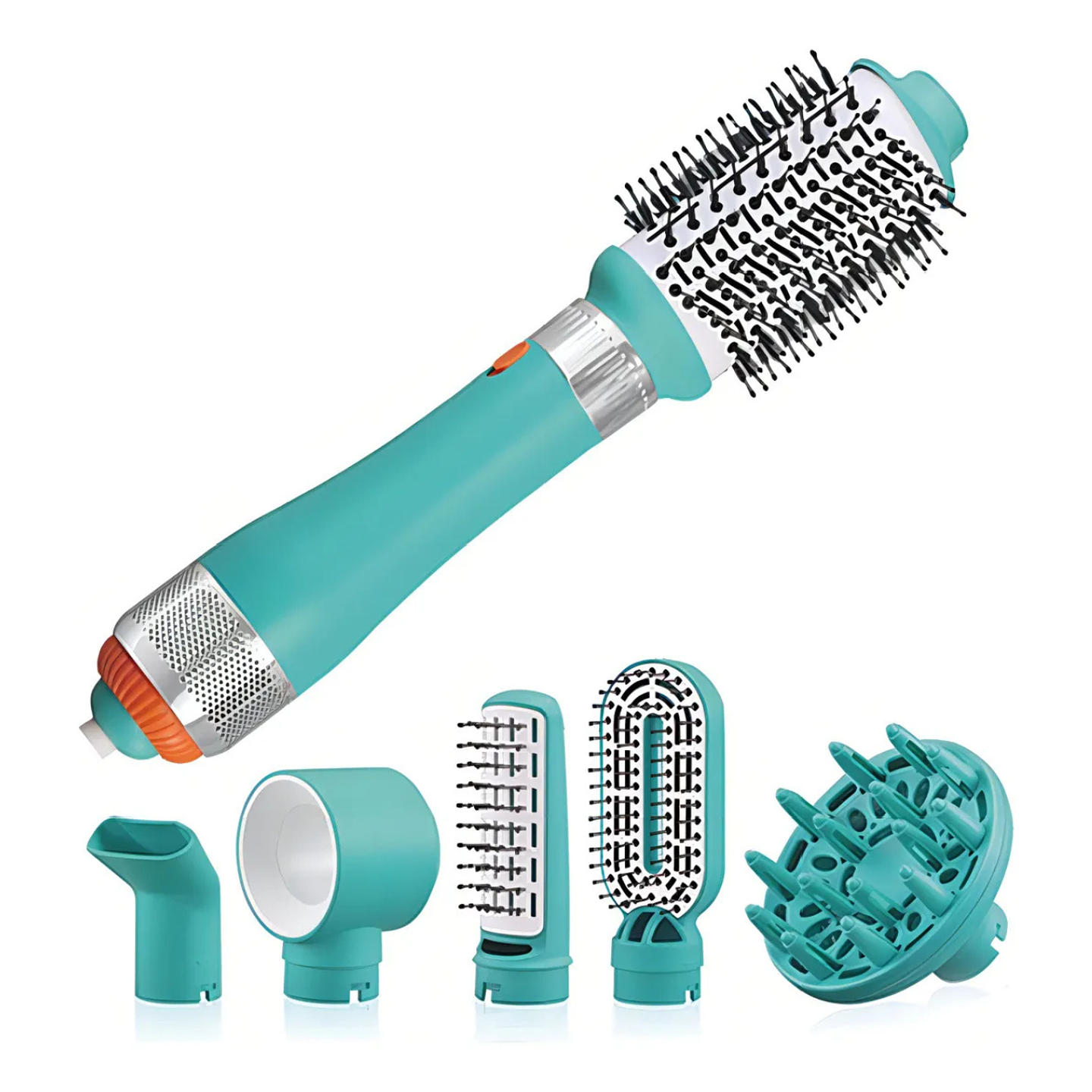 Cepillo Alisador Secador Voluminizador 6 En 1 Enzo 4