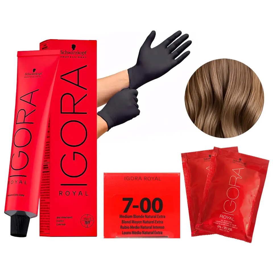Tinte Igora Royal Tintura Cabello+ Oxidante 60ml  8