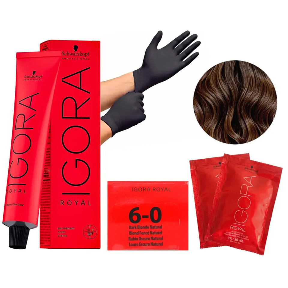 Tinte Igora Royal Tintura Cabello+ Oxidante 60ml  11
