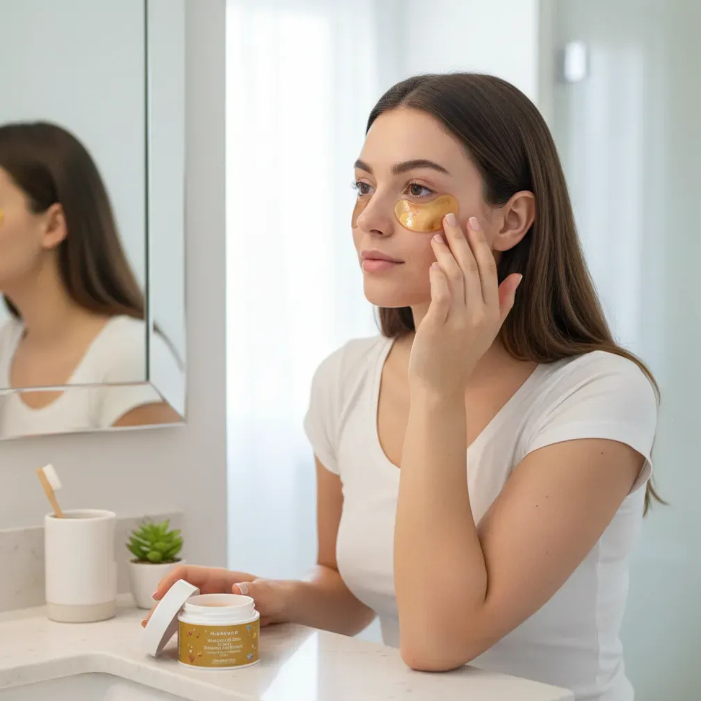 Parches Hidrogel Ojeras Con Extracto De Baba De Caracol 4