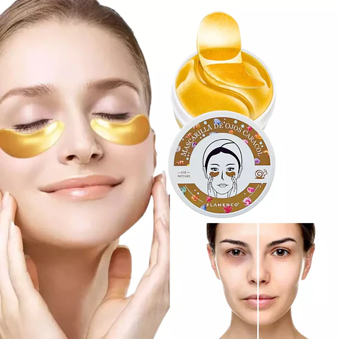 Parches Hidrogel Ojeras Con Extracto De Baba De Caracol