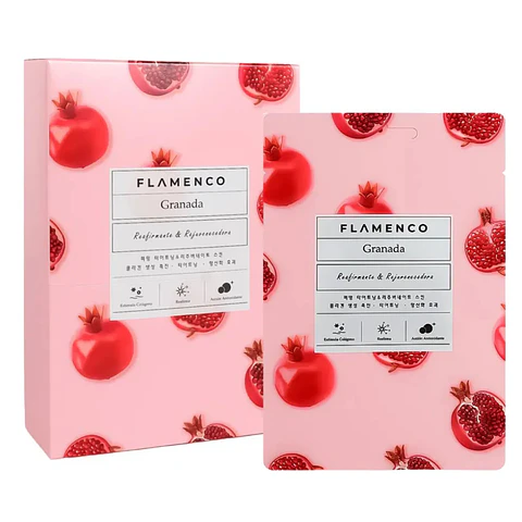 Mascarilla Facial Hidratante de Cereza  Flamenco