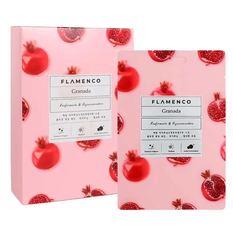 Mascarilla Facial Hidratante de Cereza  Flamenco 2