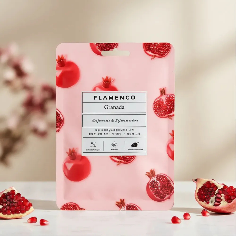 Mascarilla Facial Hidratante de Cereza  Flamenco 3