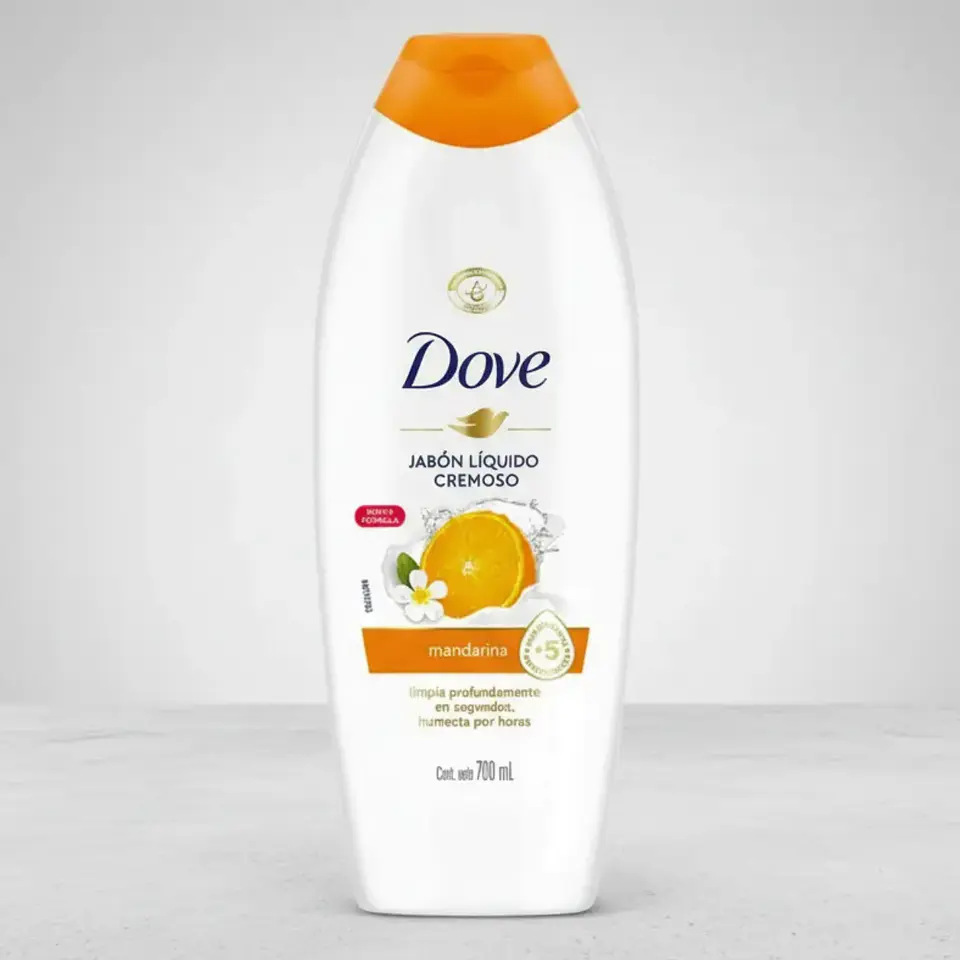Jabon Liquido Cremoso Mandarina Dove 700ml  1