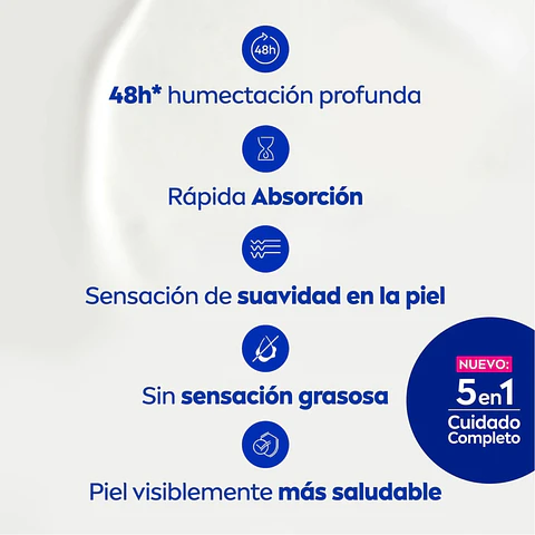 Crema Corporal Hidratación Express Nivea 250 Ml