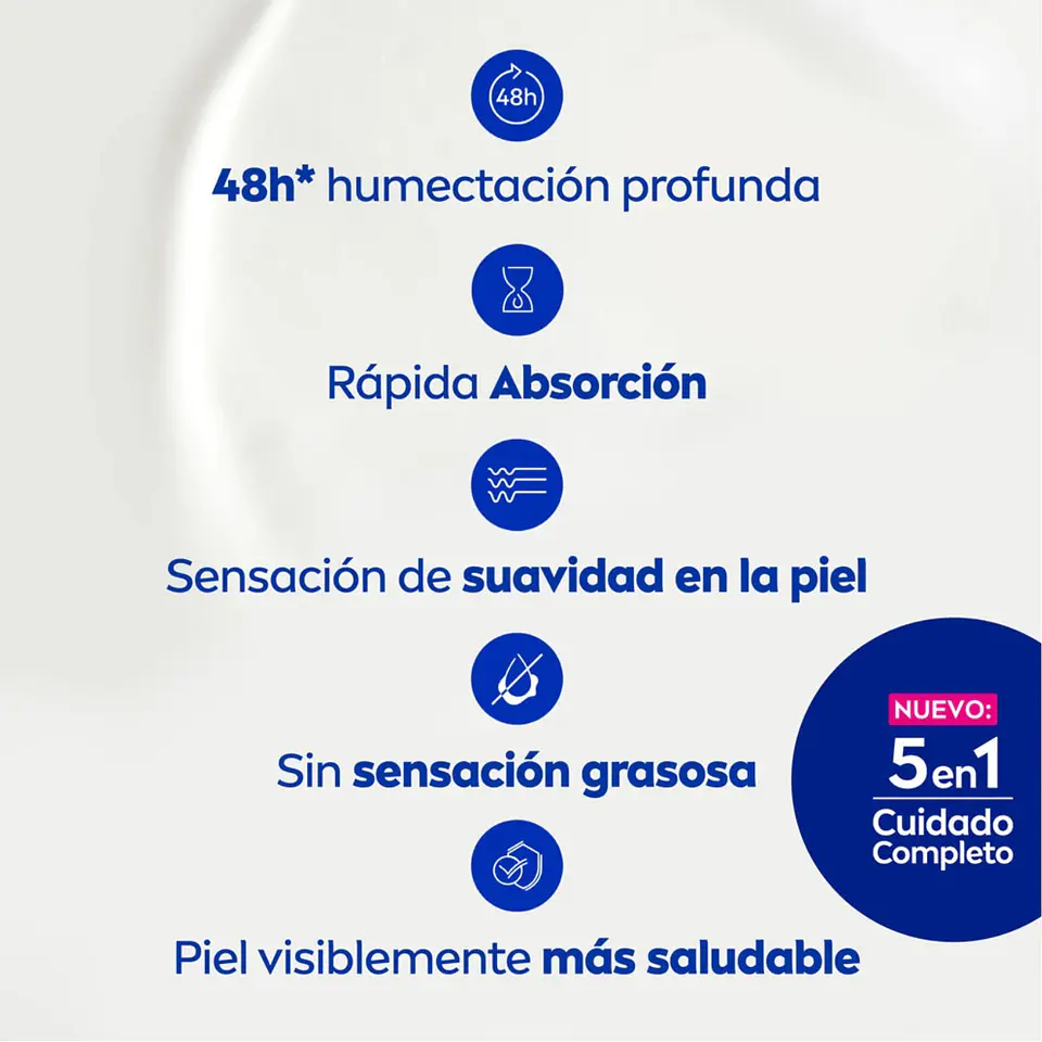 Crema Corporal Hidratación Express Nivea 250 Ml 2