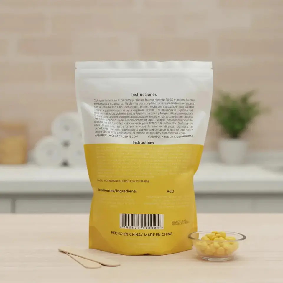 Maxcare® Cera Elastica Depilatoria 1kg (miel) 3