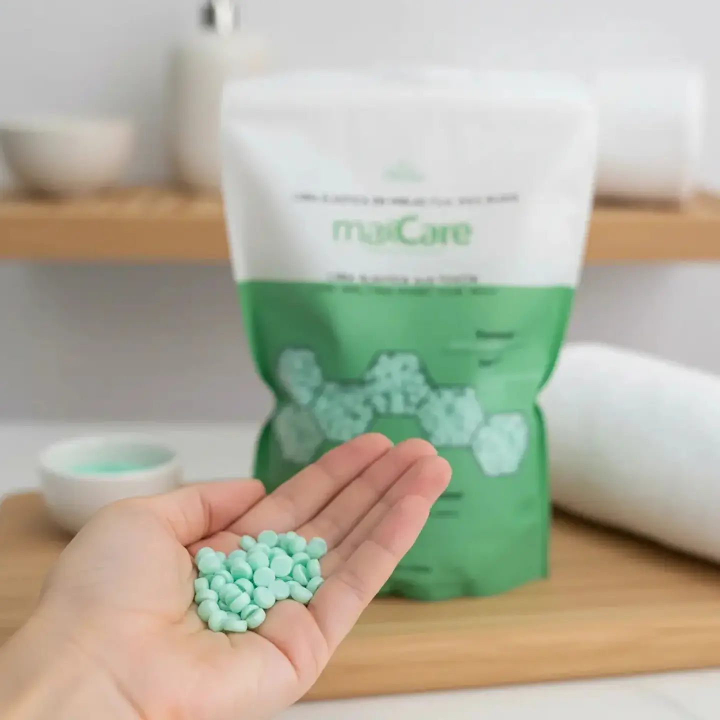 Cera Elastica Depilatoria MaxCare 1kg Aloe 2