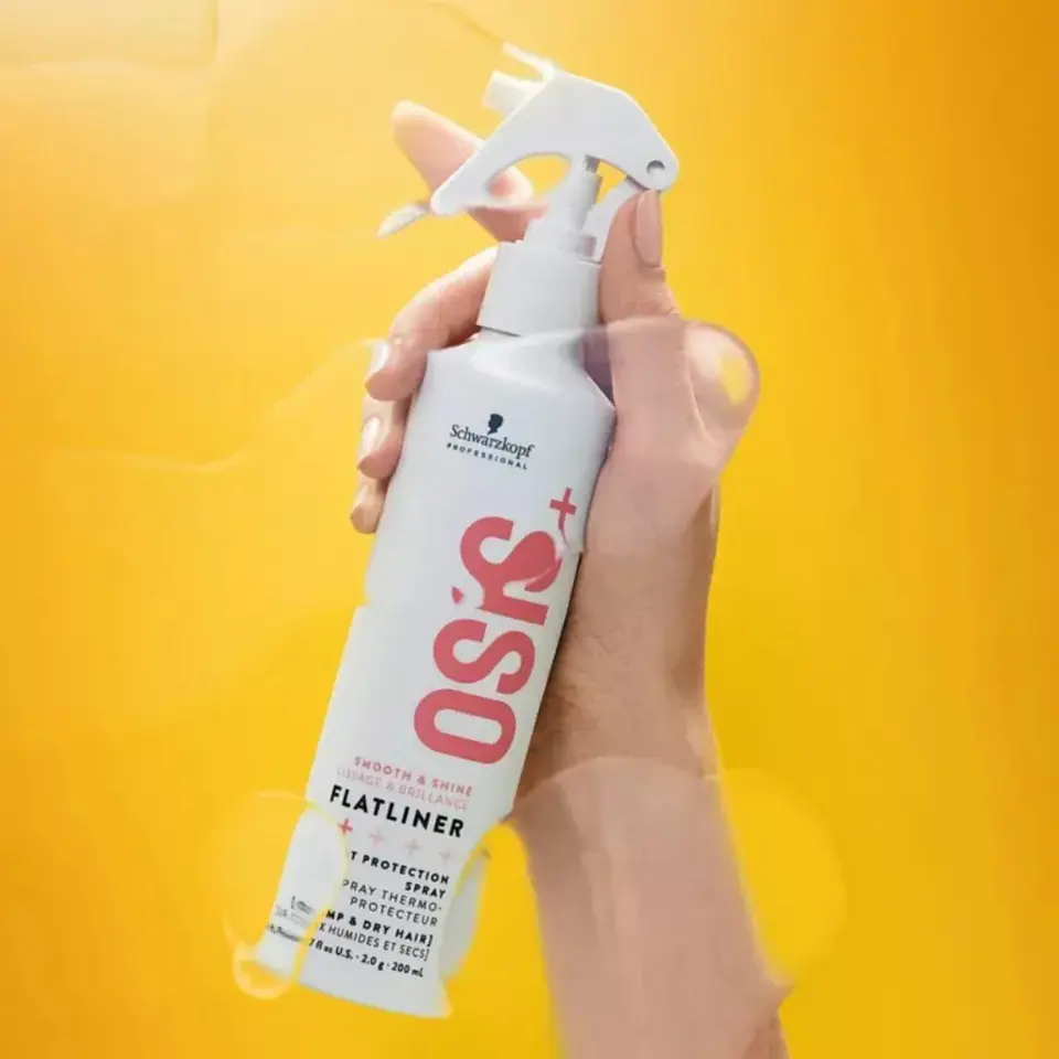 Spray Termoprotector Cabello Schwazkopf Osis Flatliner 200ml 2