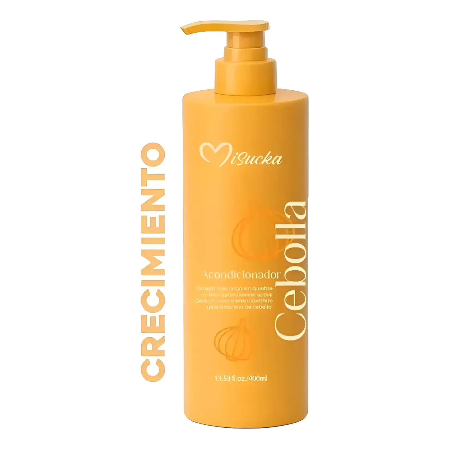 Pack Shampoo Acondicionador Serum Crecimiento capilar Cebolla Misucka 2
