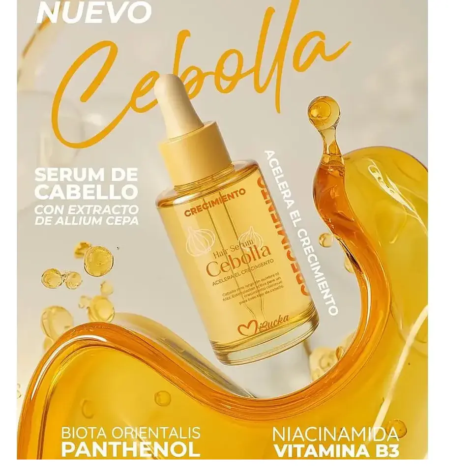 Pack Shampoo Acondicionador Serum Crecimiento capilar Cebolla Misucka 4
