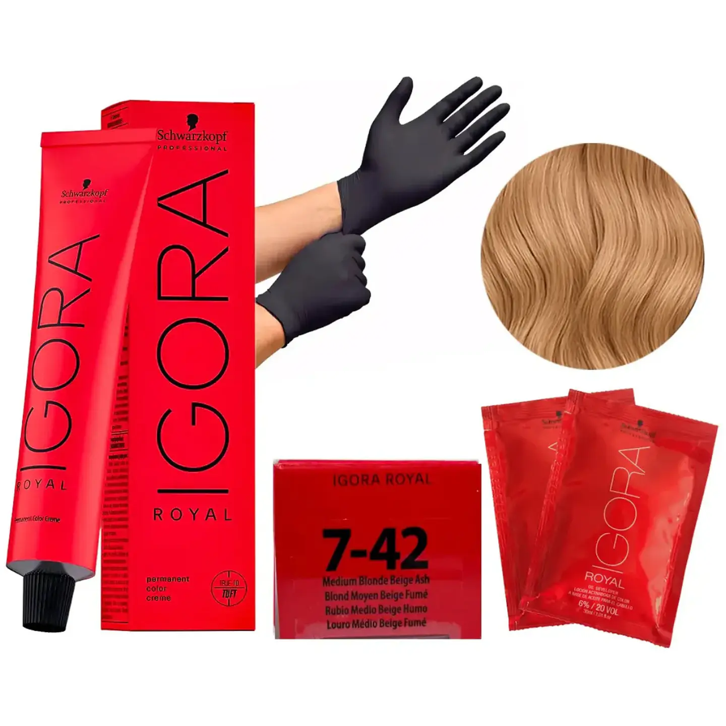 Tinte Igora Royal Tintura Cabello+ Oxidante 60ml  21