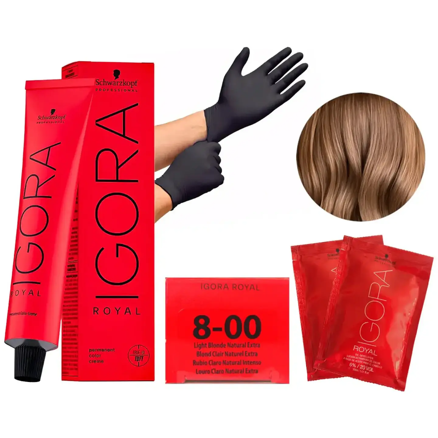 Tinte Igora Royal Tintura Cabello+ Oxidante 60ml  25