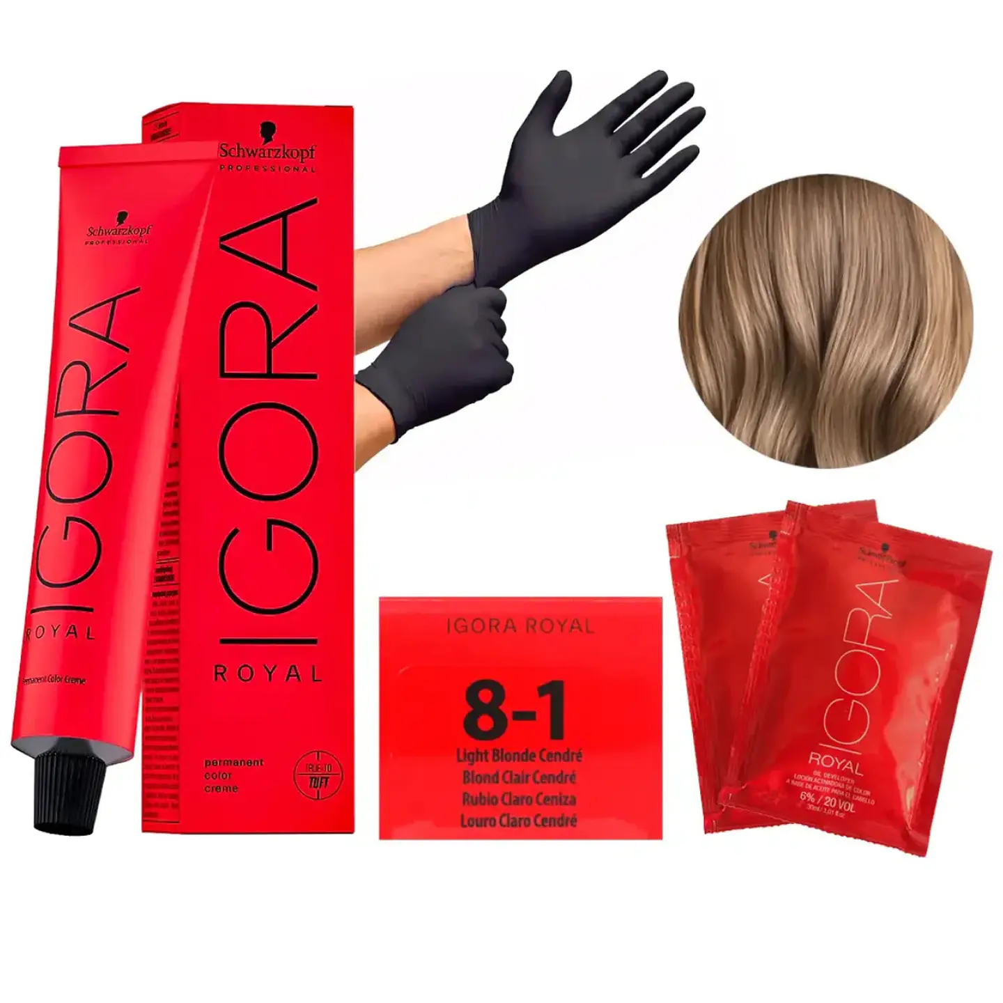 Tinte Igora Royal Tintura Cabello+ Oxidante 60ml  26