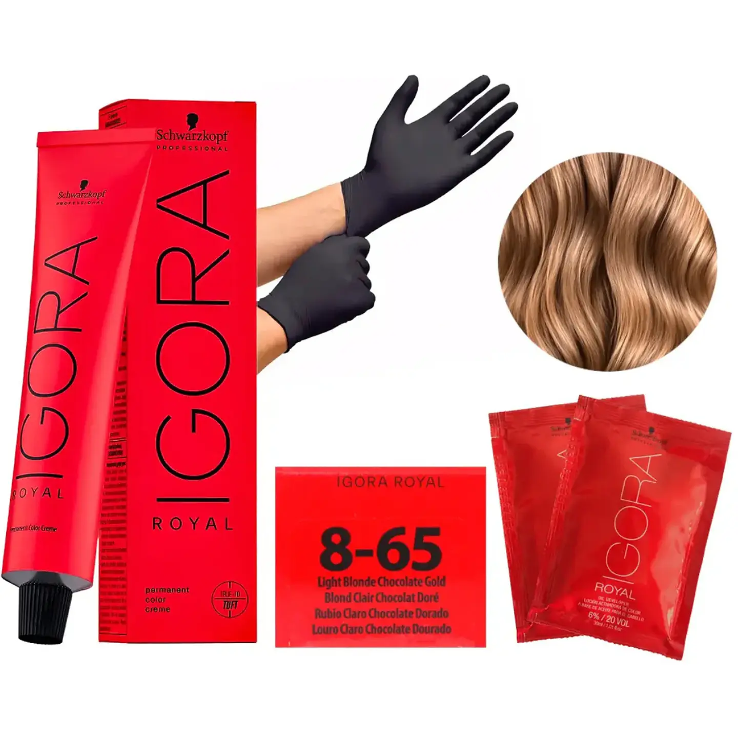 Tinte Igora Royal Tintura Cabello+ Oxidante 60ml  32