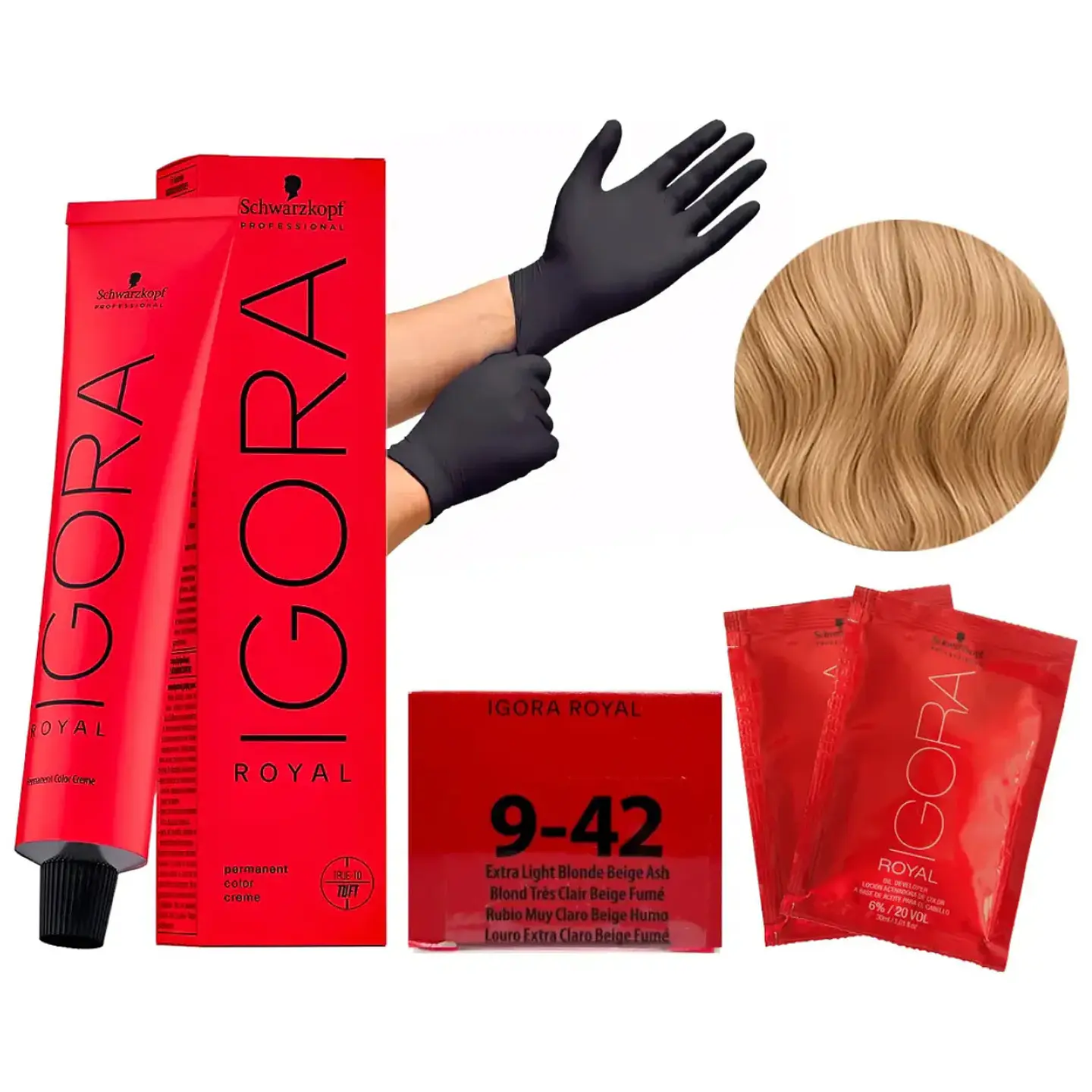 Tinte Igora Royal Tintura Cabello+ Oxidante 60ml  33