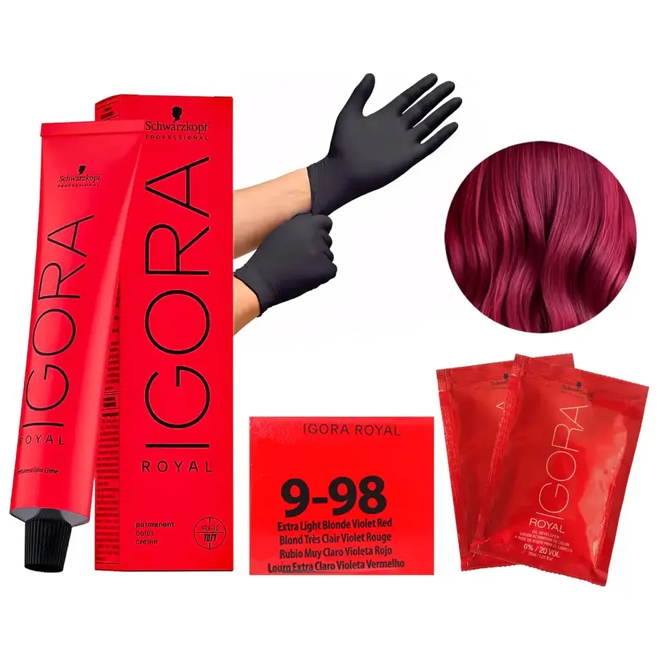 Tinte Igora Royal Tintura Cabello+ Oxidante 60ml  42